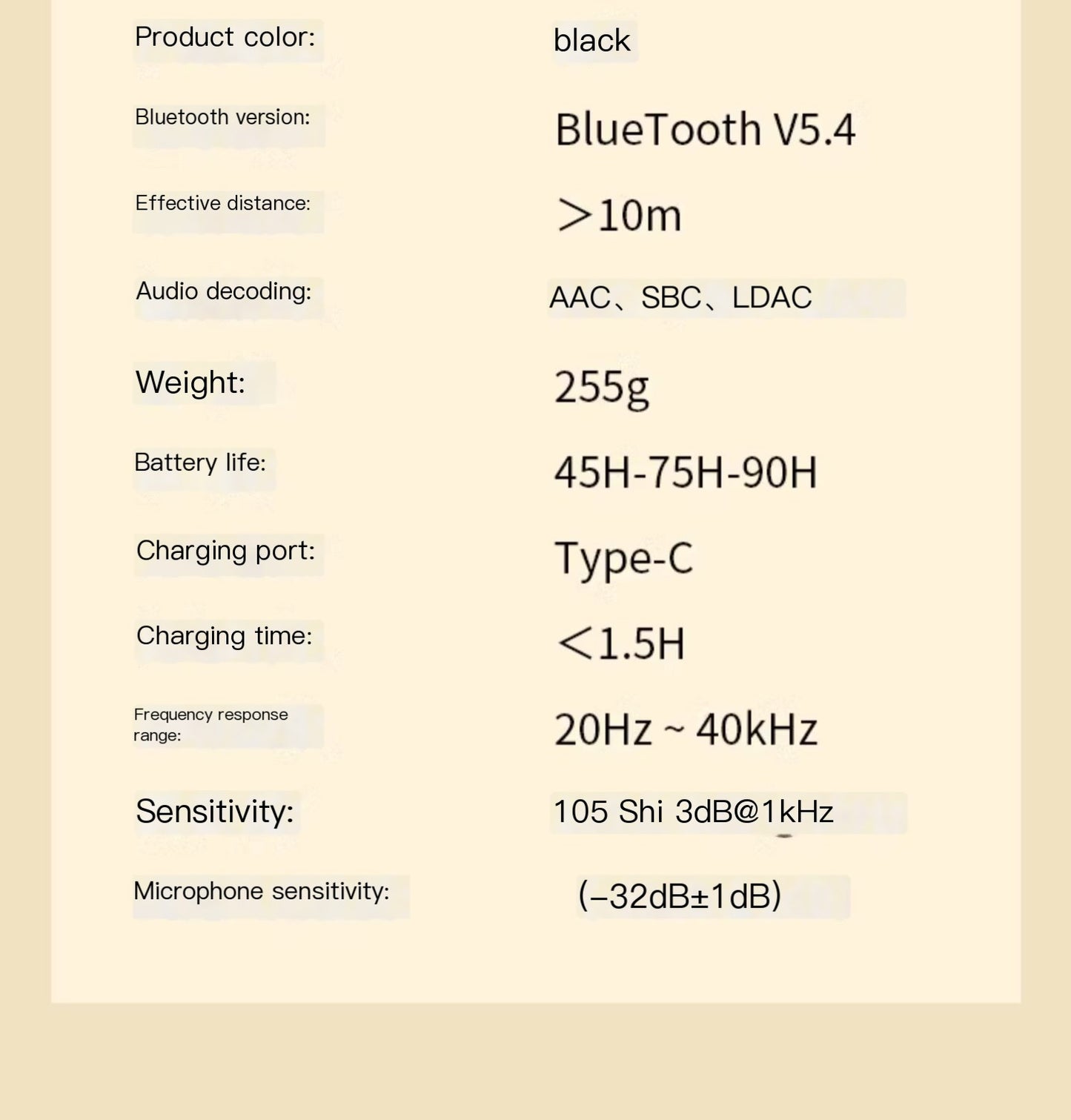 Active noise canceling headphones