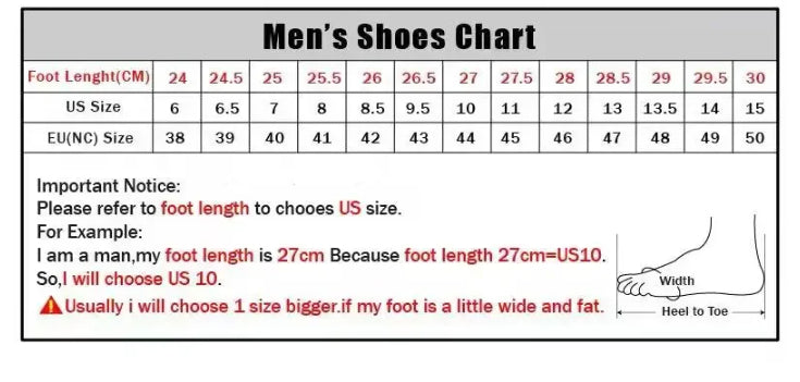 men's shoes