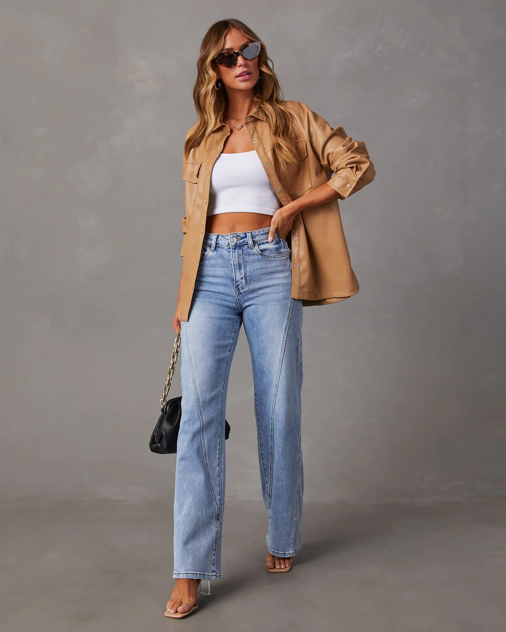 Women's Casual Wide Leg Jeans