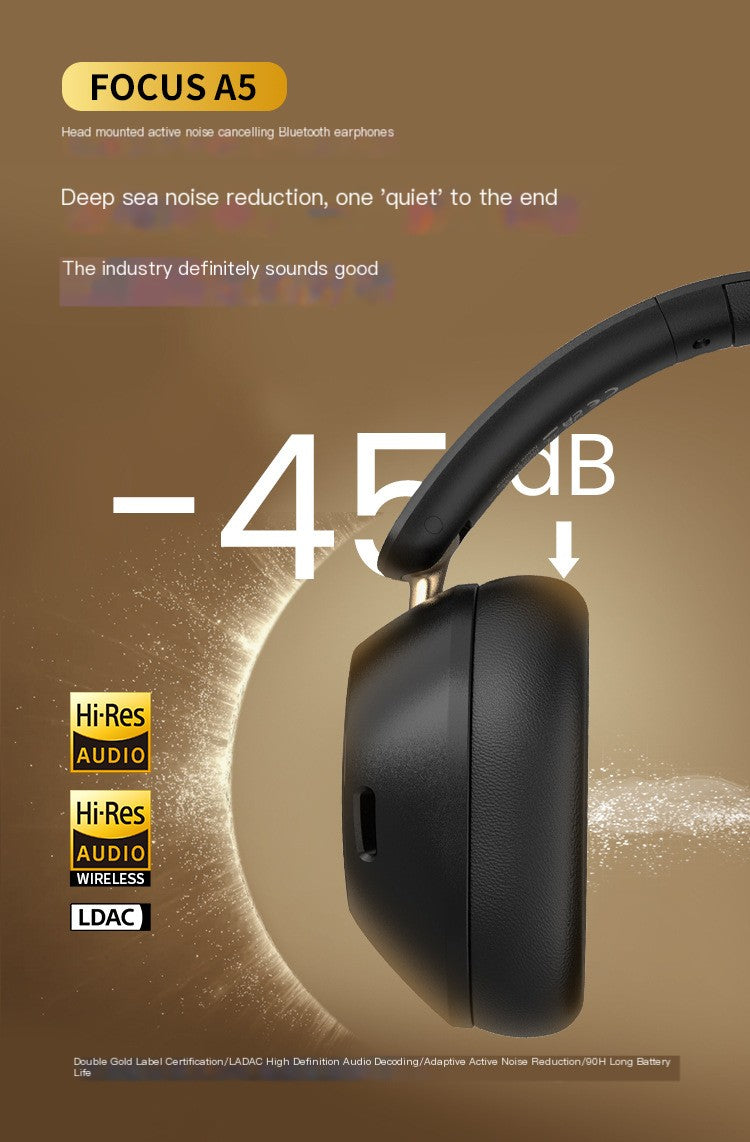 Active noise canceling headphones