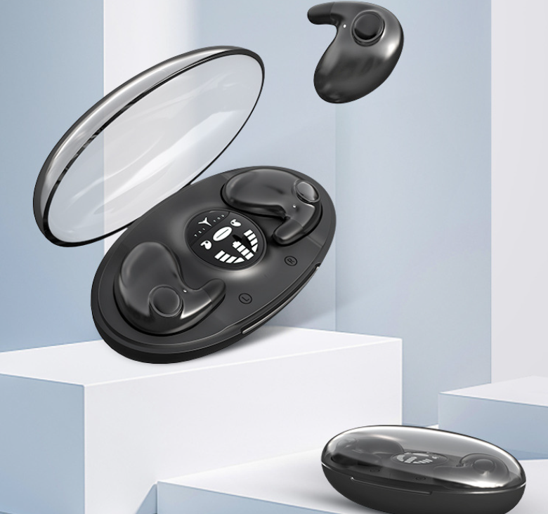 TWS Bluetooth 5.3 Earphone Wireless Headphones Invisible Sleep Hidden Earbuds