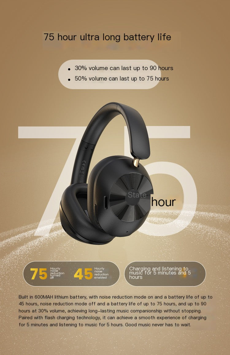 Active noise canceling headphones
