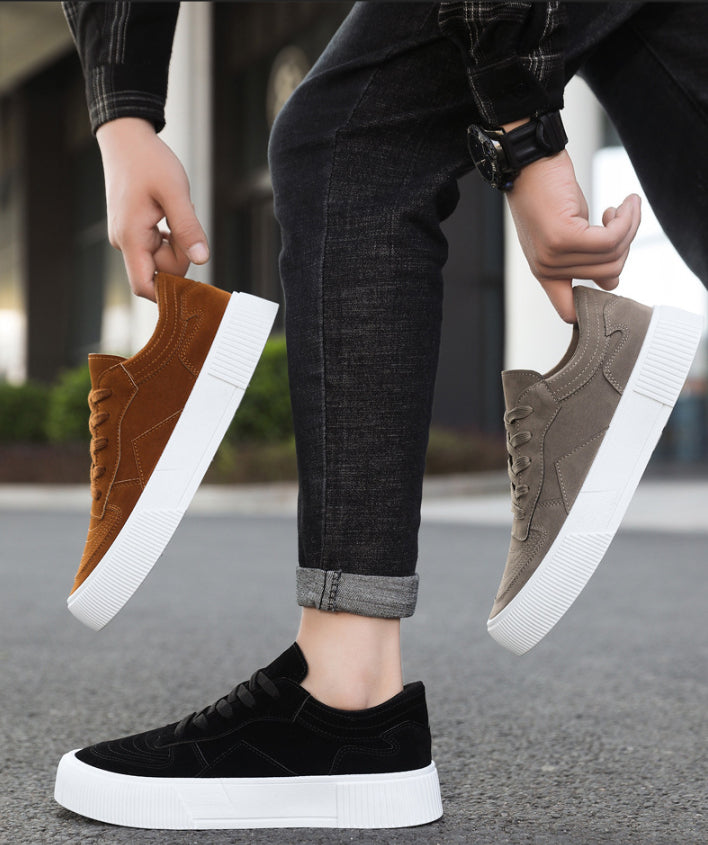 Simple and versatile low-top trendy shoes