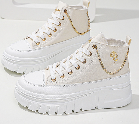 Stylish platform sneakers