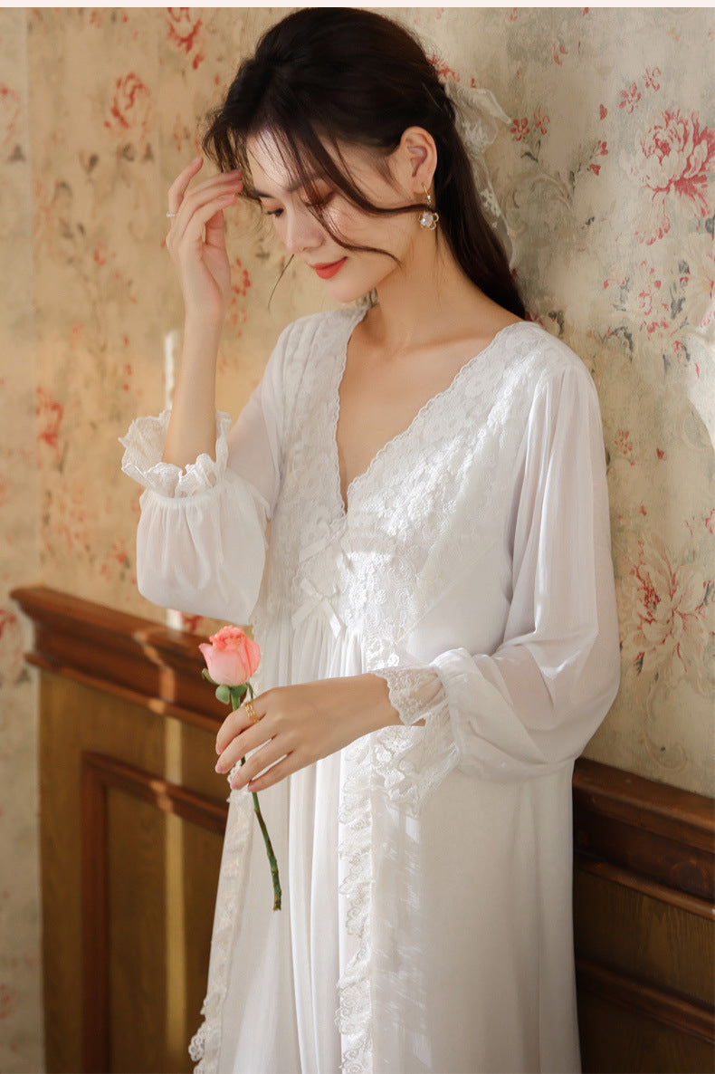Women's Long Sleeve V-Neck Sexy Voluminous Sweater for Autumn and Winter